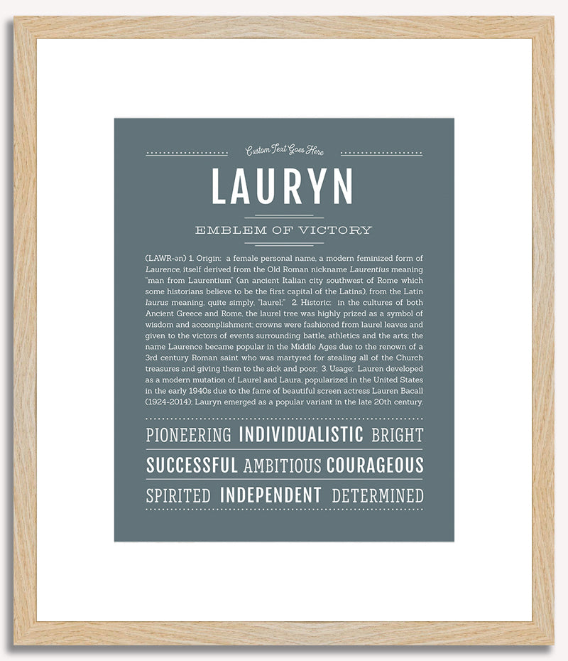 Lauryn | Name Art Print