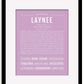 Frame Options | Lilac | Black Frame, Matted