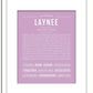 Frame Options | Lilac | White Frame, Matted