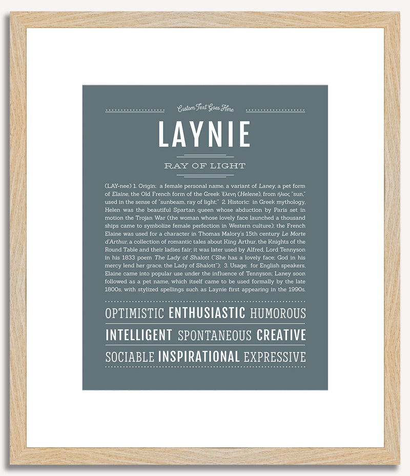 Laynie | Name Art Print