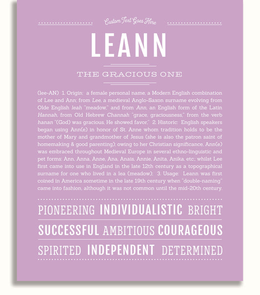 Frame Options | Lilac | No Frame