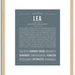 Lea | Name Art Print