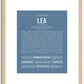 Lea | Name Art Print