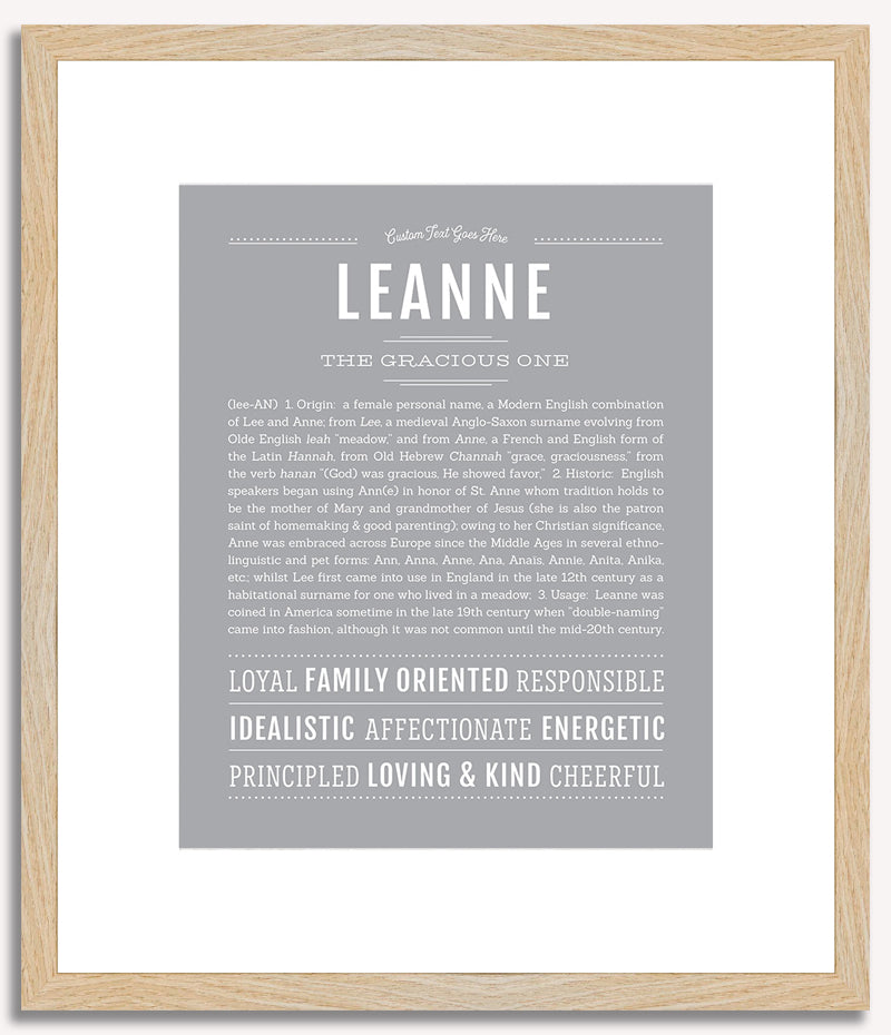 Leanne | Name Art Print