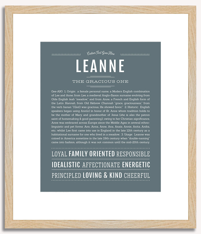 Leanne | Name Art Print