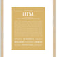 Leeya | Name Art Print