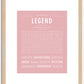 Legend | Name Art Print