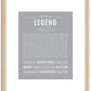 Legend | Name Art Print