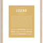 Legend | Name Art Print