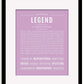 Frame Options | Lilac | Black Frame, Matted