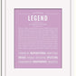 Frame Options | Lilac | White Frame, Matted