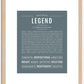 Legend | Name Art Print