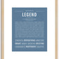 Legend | Name Art Print