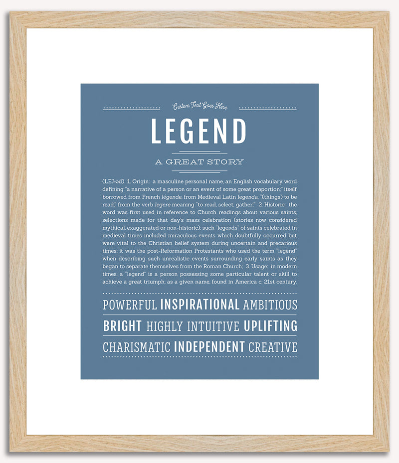 Legend | Name Art Print