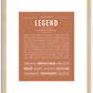 Legend | Name Art Print