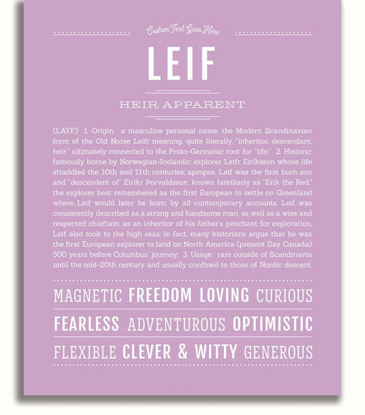 Frame Options | Lilac | No Frame
