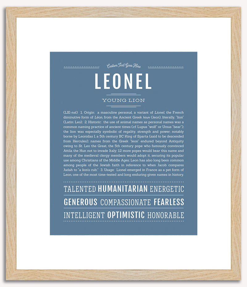 Leonel | Name Art Print