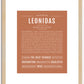 Leonidas | Name Art Print