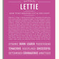 Frame Options | Dark Pink | White Frame, Matted