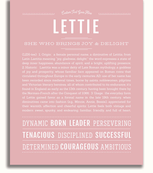 Frame Options | Dusty Rose | White Frame, Matted