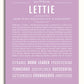 Frame Options | Lilac | White Frame, Matted