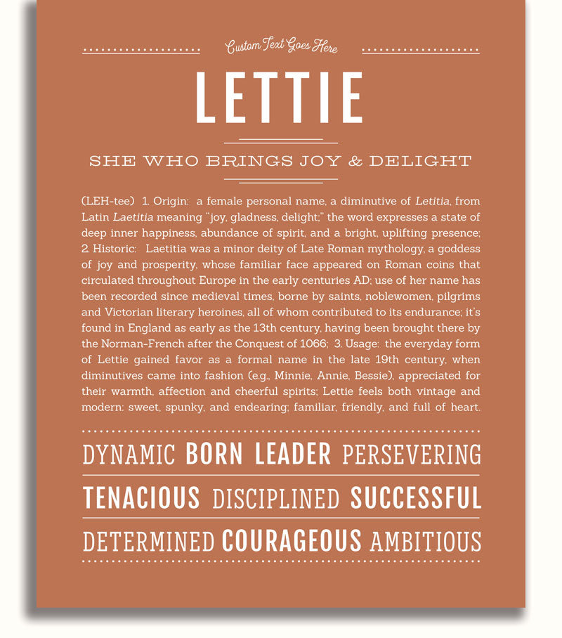 Frame Options | Terra Cotta | White Frame, Matted