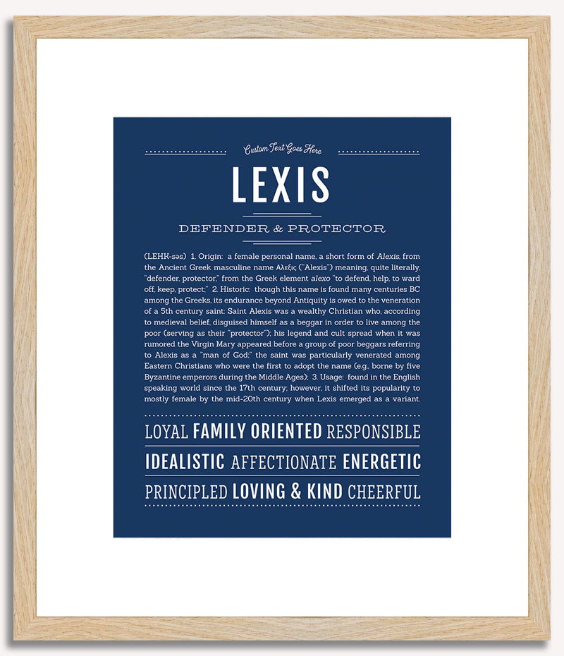 Lexis | Name Art Print