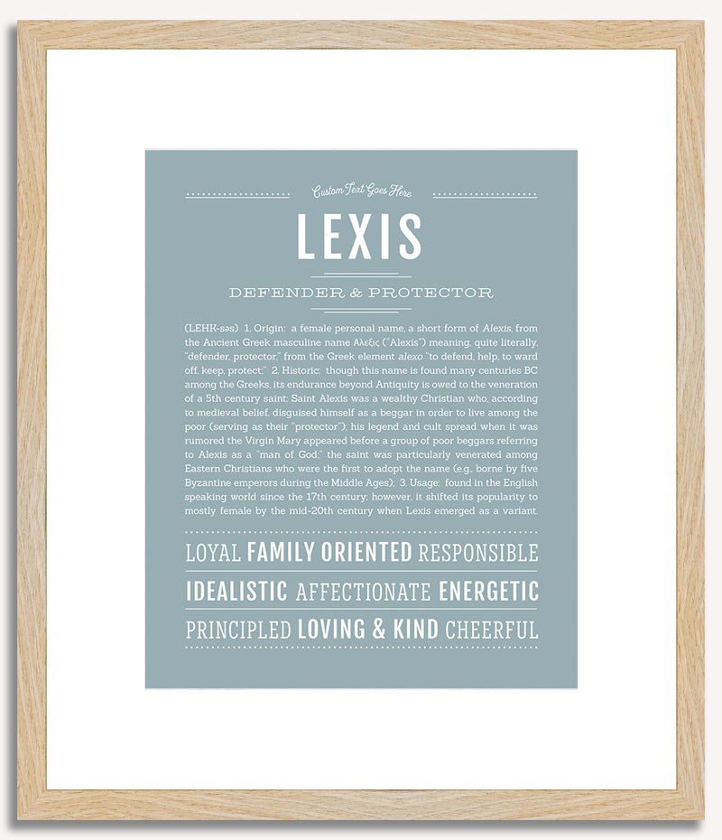 Lexis | Name Art Print