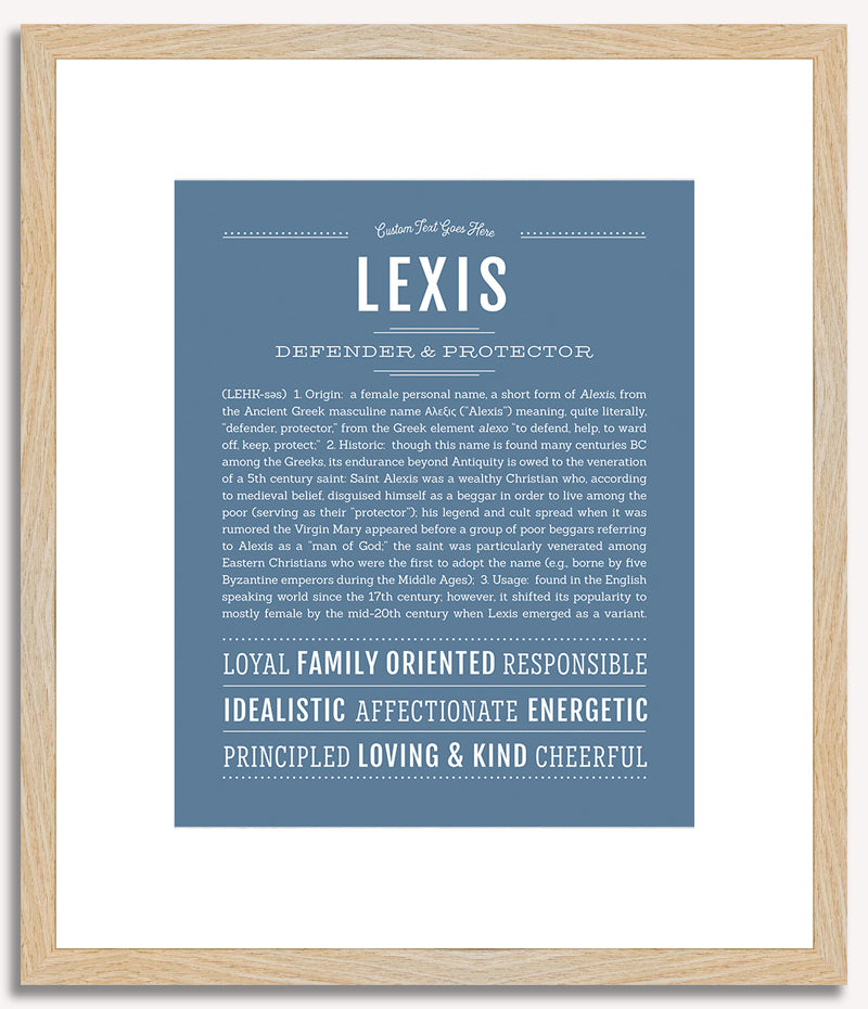 Lexis | Name Art Print