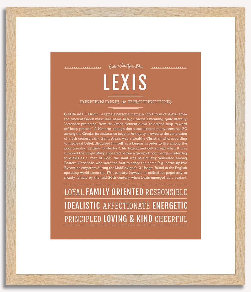 Lexis | Name Art Print