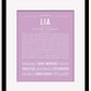 Frame Options | Lilac | Black Frame, Matted