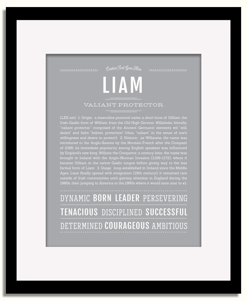 Frame Options | Sage | Black Frame, Matted