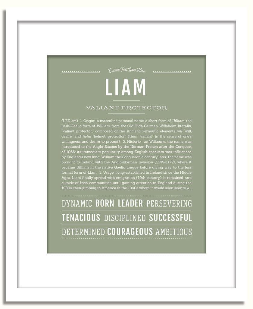 Frame Options | Sage | White Frame, Matted