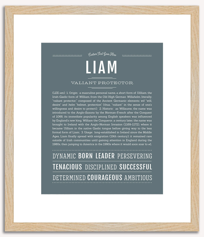 Liam | Name Art Print