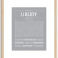 Liberty | Name Art Print