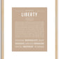 Liberty | Name Art Print