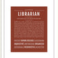 Librarian | Name Art Print