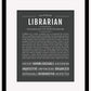 Librarian | Name Art Print