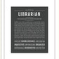 Librarian | Name Art Print