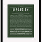 Librarian | Name Art Print
