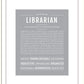 Librarian | Name Art Print