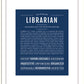 Librarian | Name Art Print