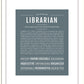Librarian | Name Art Print