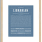 Librarian | Name Art Print