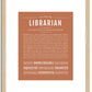 Librarian | Name Art Print