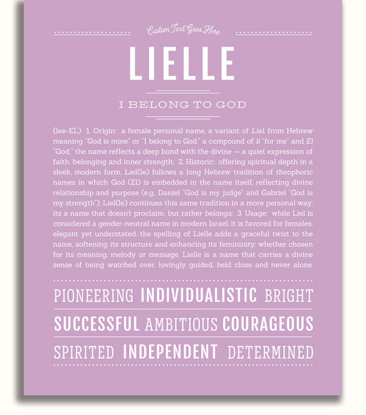 Frame Options | Lilac | White Frame, Matted