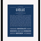 Lielle | Name Art Print