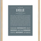 Lielle | Name Art Print