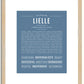 Lielle | Name Art Print