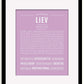 Frame Options | Lilac | Black Frame, Matted